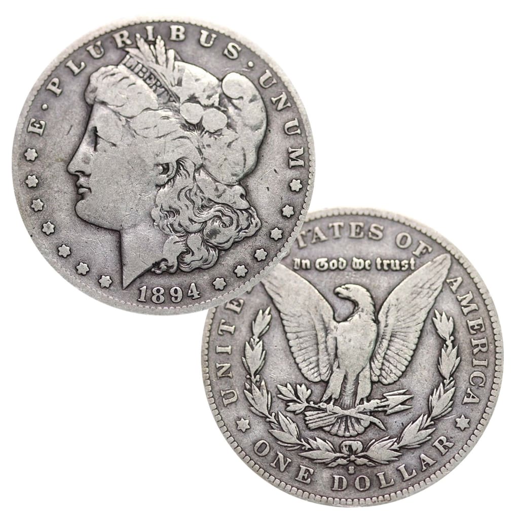 Morgan Dollar Circulated 1878-1904 Dollar Very Good
