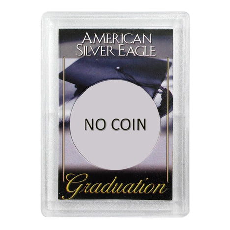Silver American Eagle HE Harris Holder - NO COIN - Graduation Design