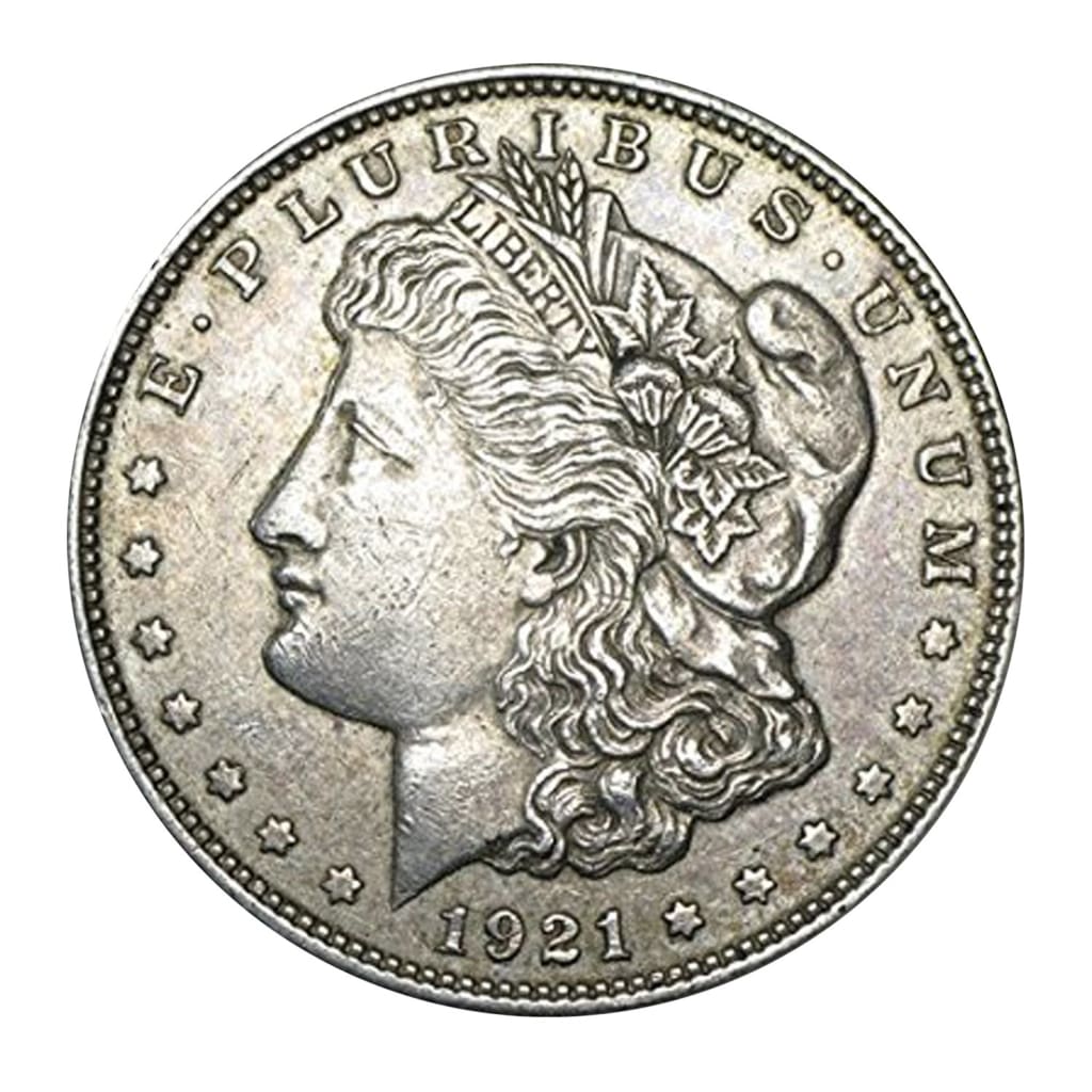 1921 - 90% Silver Morgan Dollar Circulated