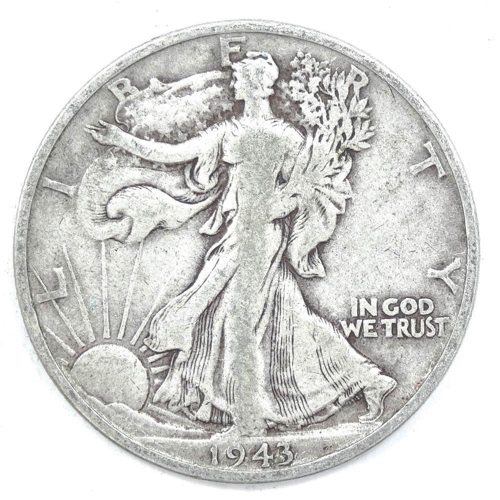 Walking Liberty Half Half Dollar Average Circulated Dealers Choice On Date