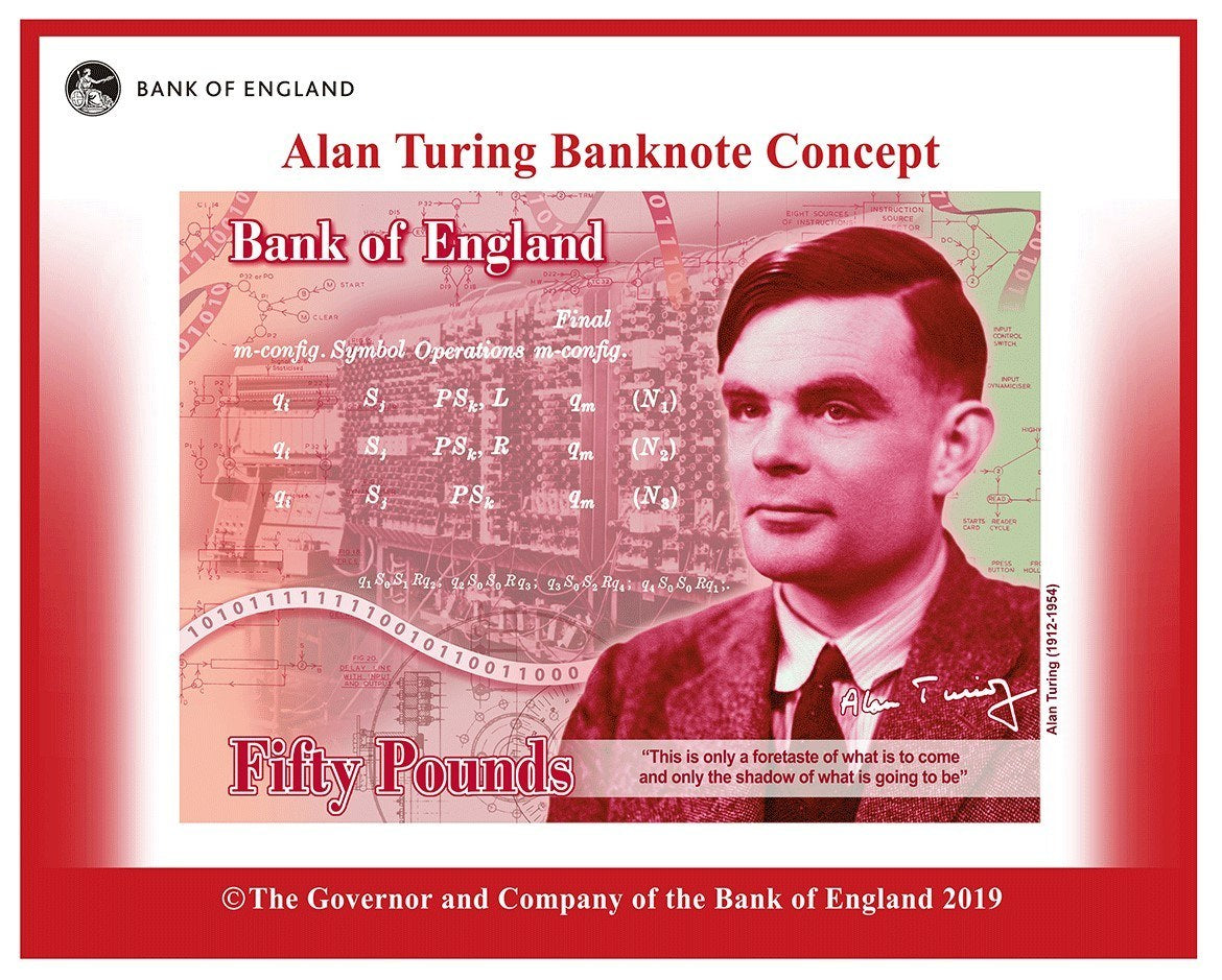 Famous Codebreaker to Join British Currency Gallery