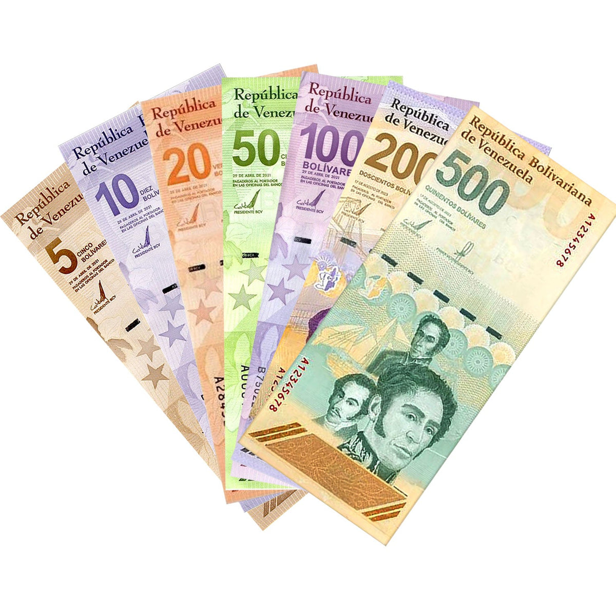 Circulated Z$ 50 Million Zimbabwean Paper Money Bundle Of 50 Venezuela 1  Million Bolivar Soberano Banknotes (2020) - Circulated Condition, Ships  From USA Venezuela Banknotes