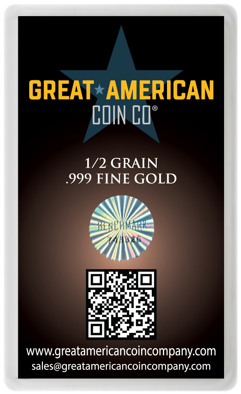 1/2 Grain Gold Back