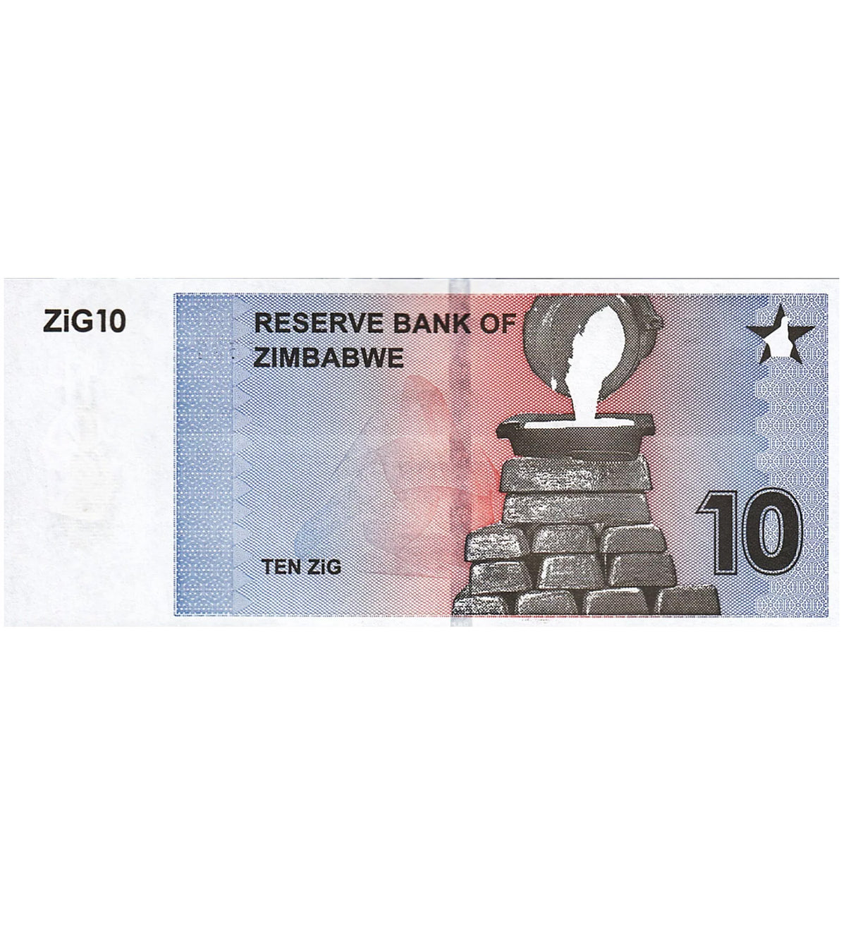 Blue Zimbabwe Notes Zimbabwe Banknotes | Great American Coin Company