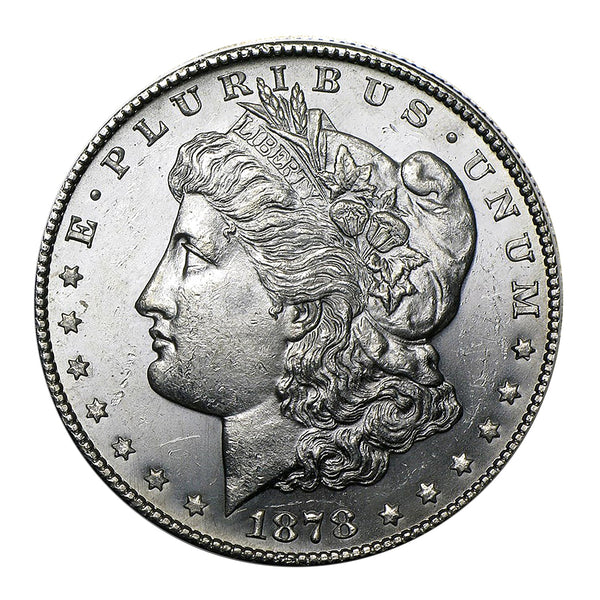 1878 CC Morgan Silver Dollar Brilliant Uncirculated BU Carson City