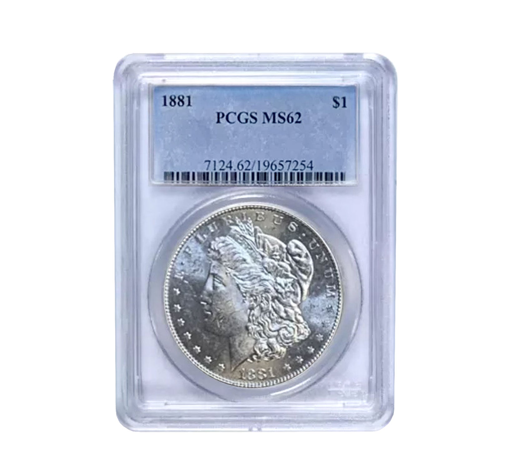 1881-CC Morgan Dollar MS62 PCGS