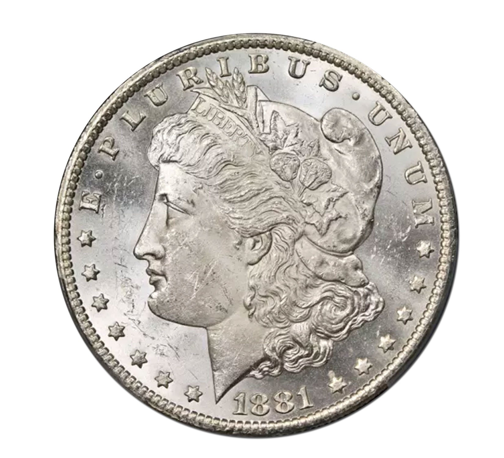 1881-CC Morgan Dollar MS64 PCGS