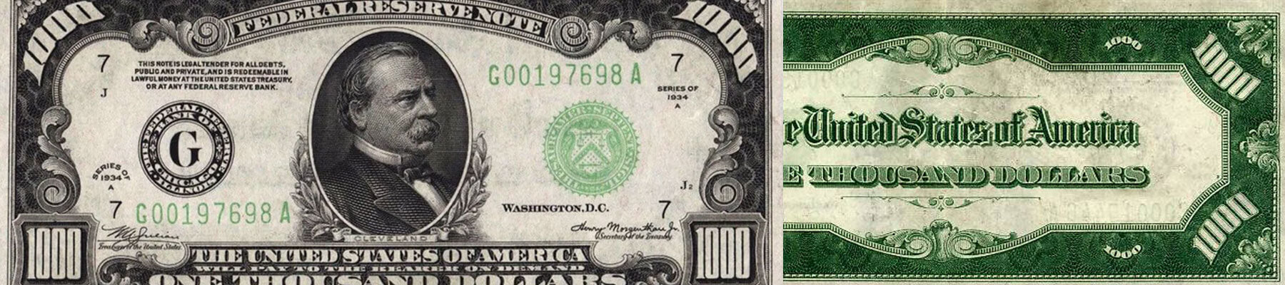 $20-$1000 Gold Certificates & Notes | Great American Coin Company