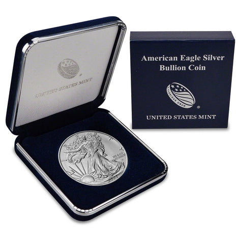 2024 $1 American Silver Eagle Coin In US Mint Gift Box