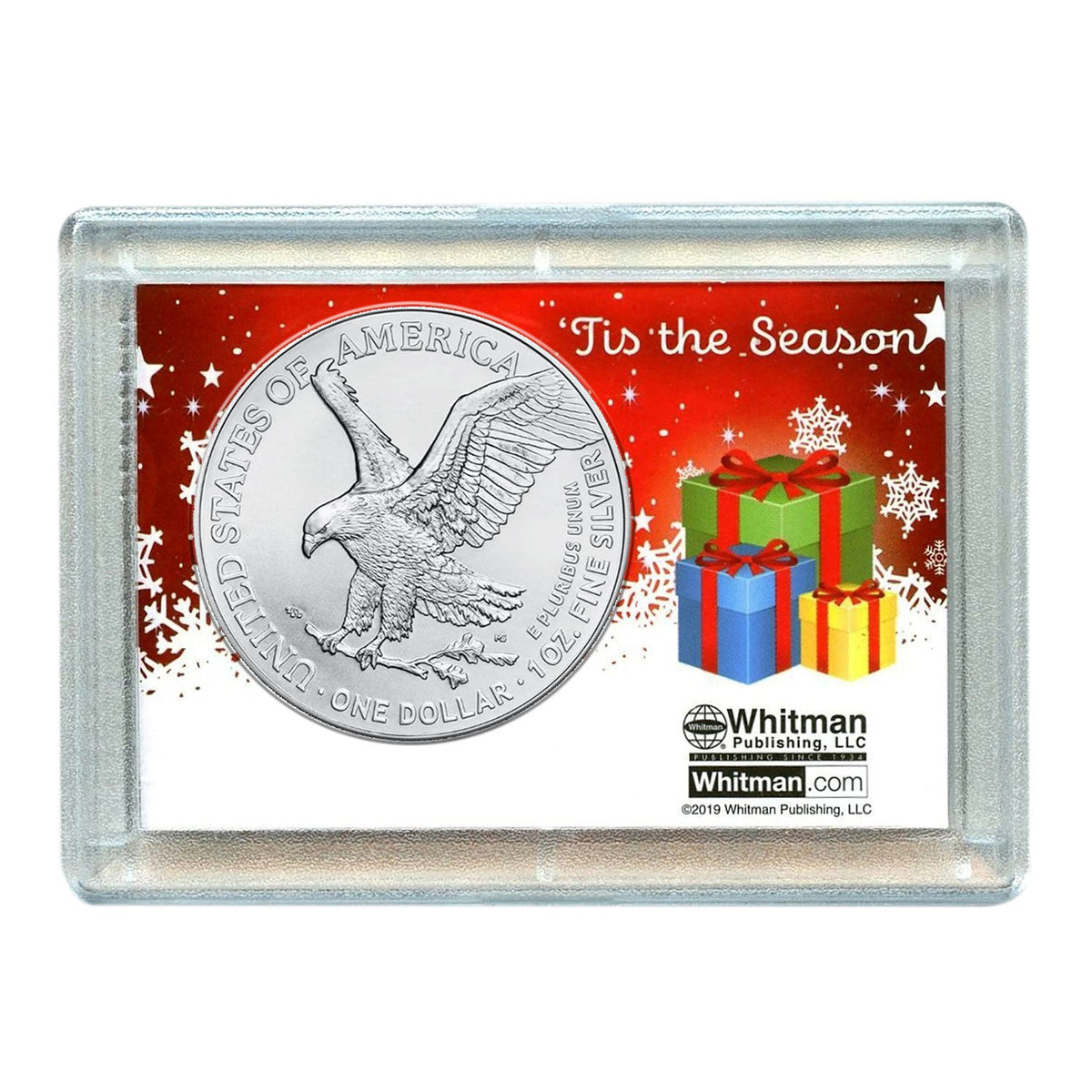 Christmas Tree holiday gift holder - back