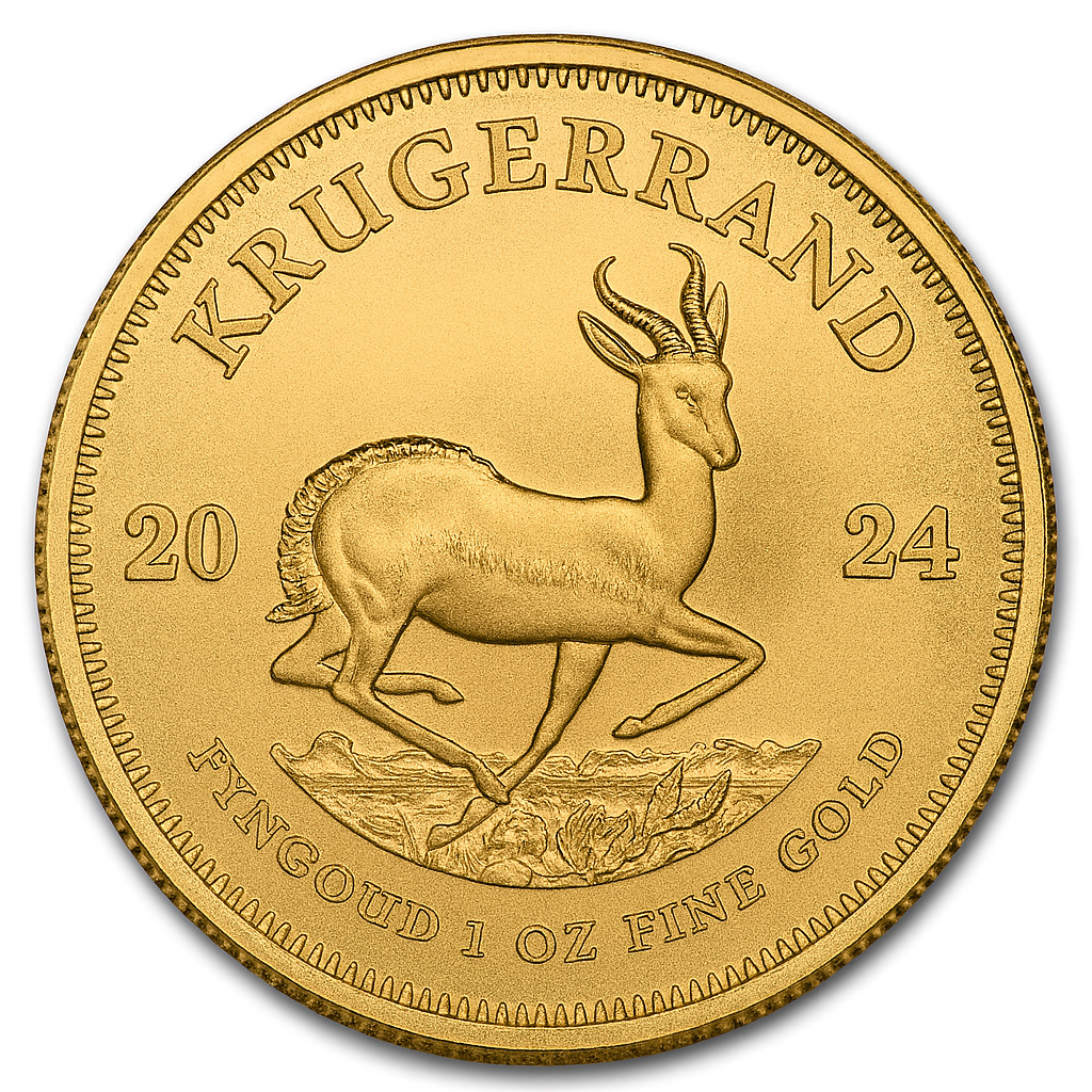 1 oz krugerrand date side - random date