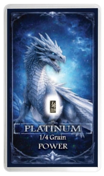 1/ Grain Platinum Bar in sealed assay card.