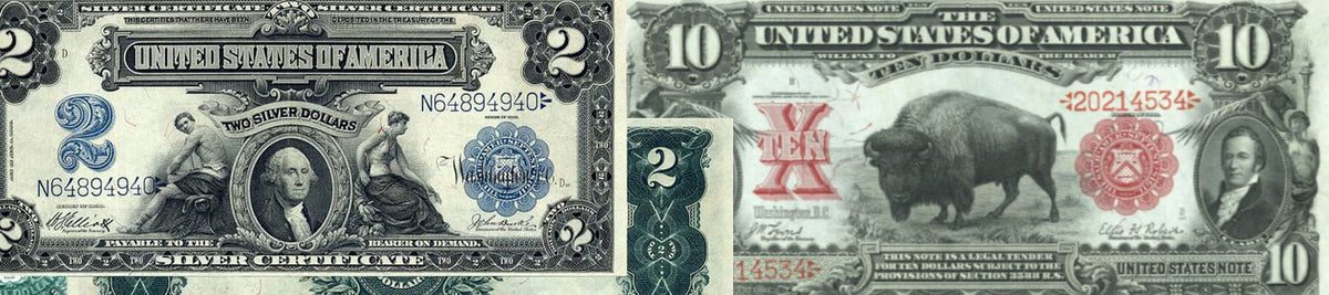 Large Paper Notes | Great American Coin Company