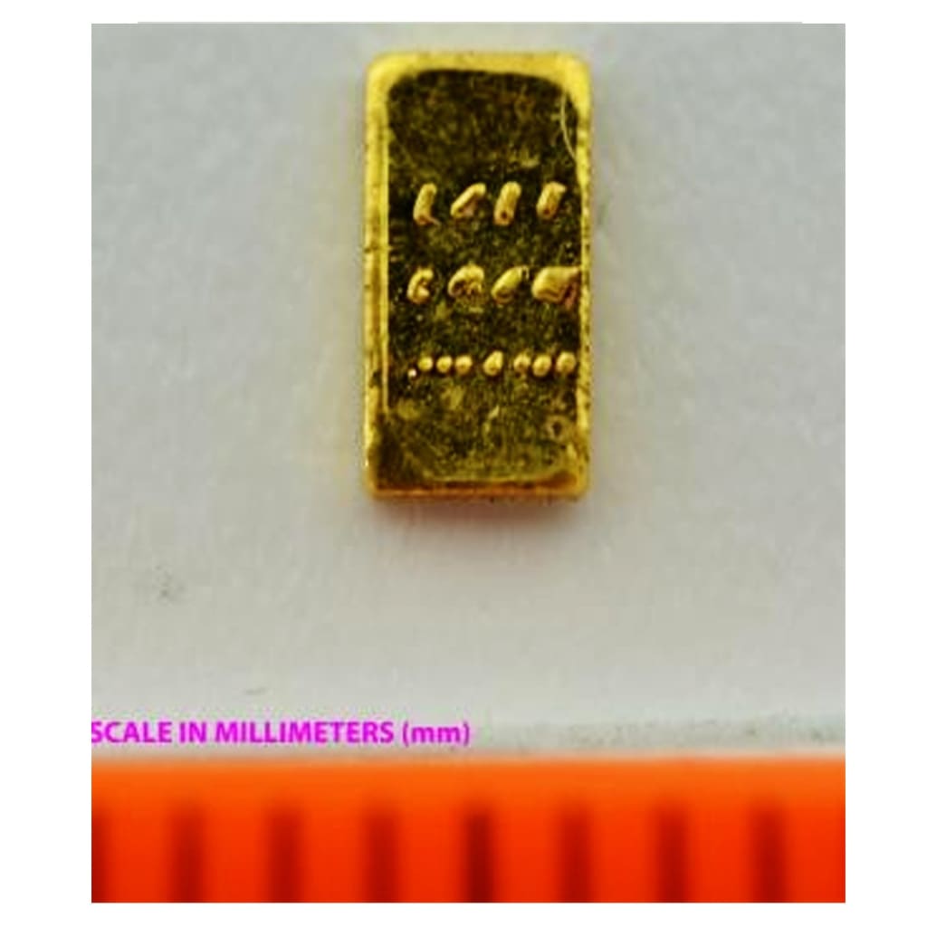 0.10 (1/10) Gram .999 Fine Gold Bar
