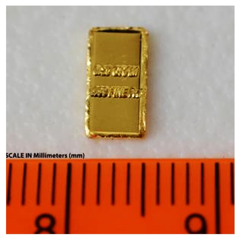 0.25 (1/4 g) Gram .999 Fine Gold Bar