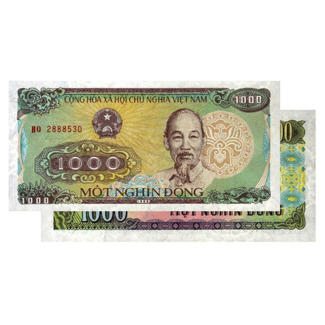 1 000 Vietnamese Dong Banknote 1988 VND