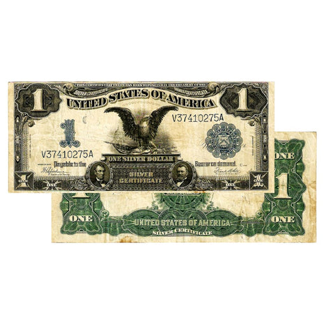 $1 - 1899 Black Eagle Silver Certificate - Extra Fine