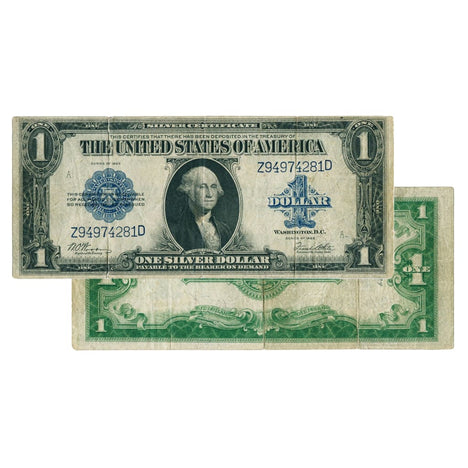 $1 - 1923 Horse Blanket Silver Certificate - Fine