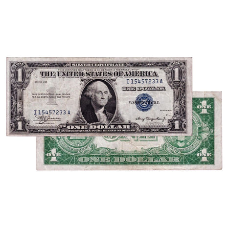 $1 - 1935 Blue Seal Silver Certificate - Extra Fine
