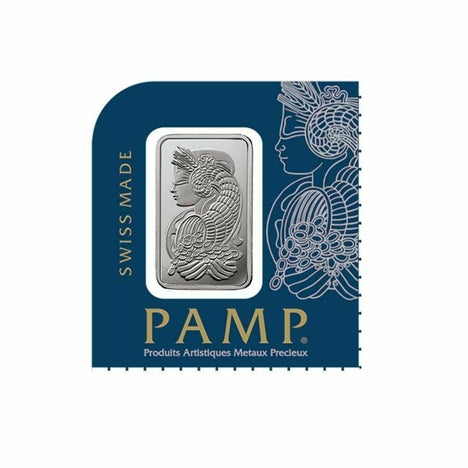 1 Gram .9999 Platinum Bar - Pamp Suisse - Snap Bar