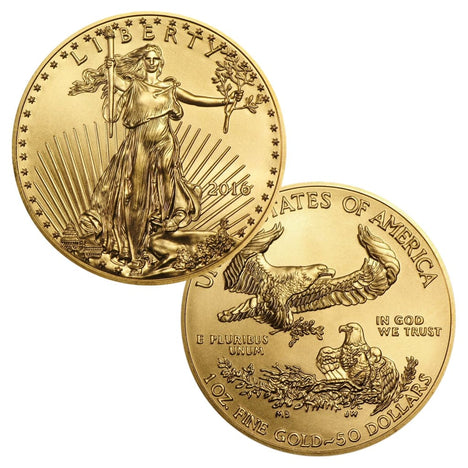 1 Ounce Gold American Eagle $50 BU - Random Date