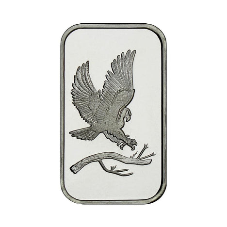 1 Ounce Silvertowne Mint .999 Silver Eagle Bar