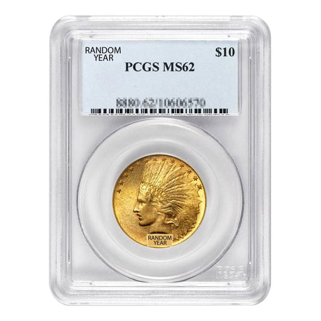 $10.00 Indians (MS-62) - (PCGS ONLY!)