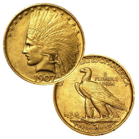 $10 Indian Head Eagle (1907-1933)
