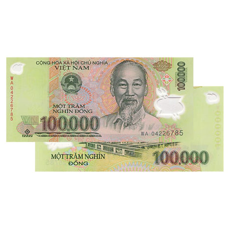 100 000 Vietnamese Dong Banknote VND
