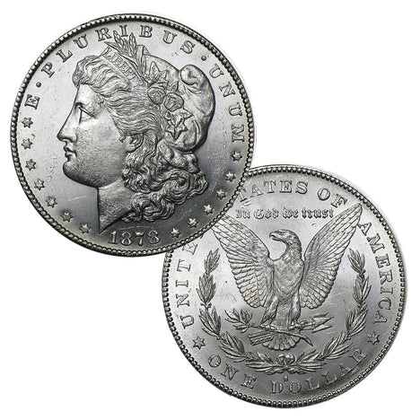1878 S Morgan Silver Dollar Brilliant Uncirculated