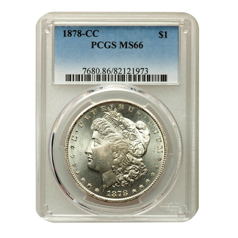 1878-CC Morgan Dollar MS66 PCGS