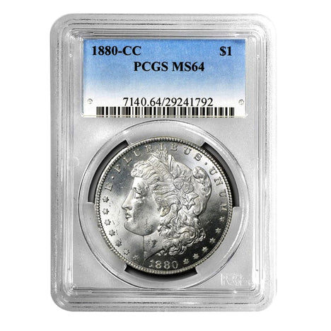 1880-CC Morgan Dollar MS64 PCGS