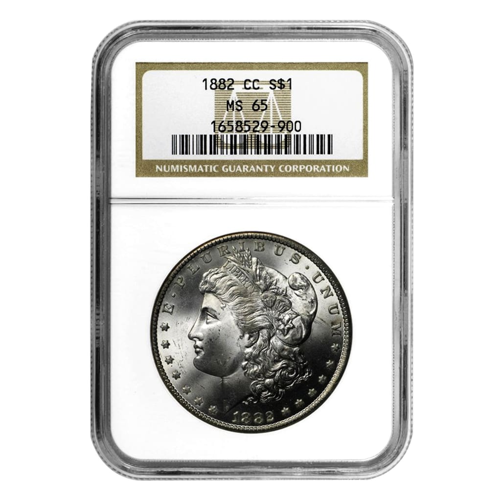 1882-CC Morgan Dollar MS65 NGC