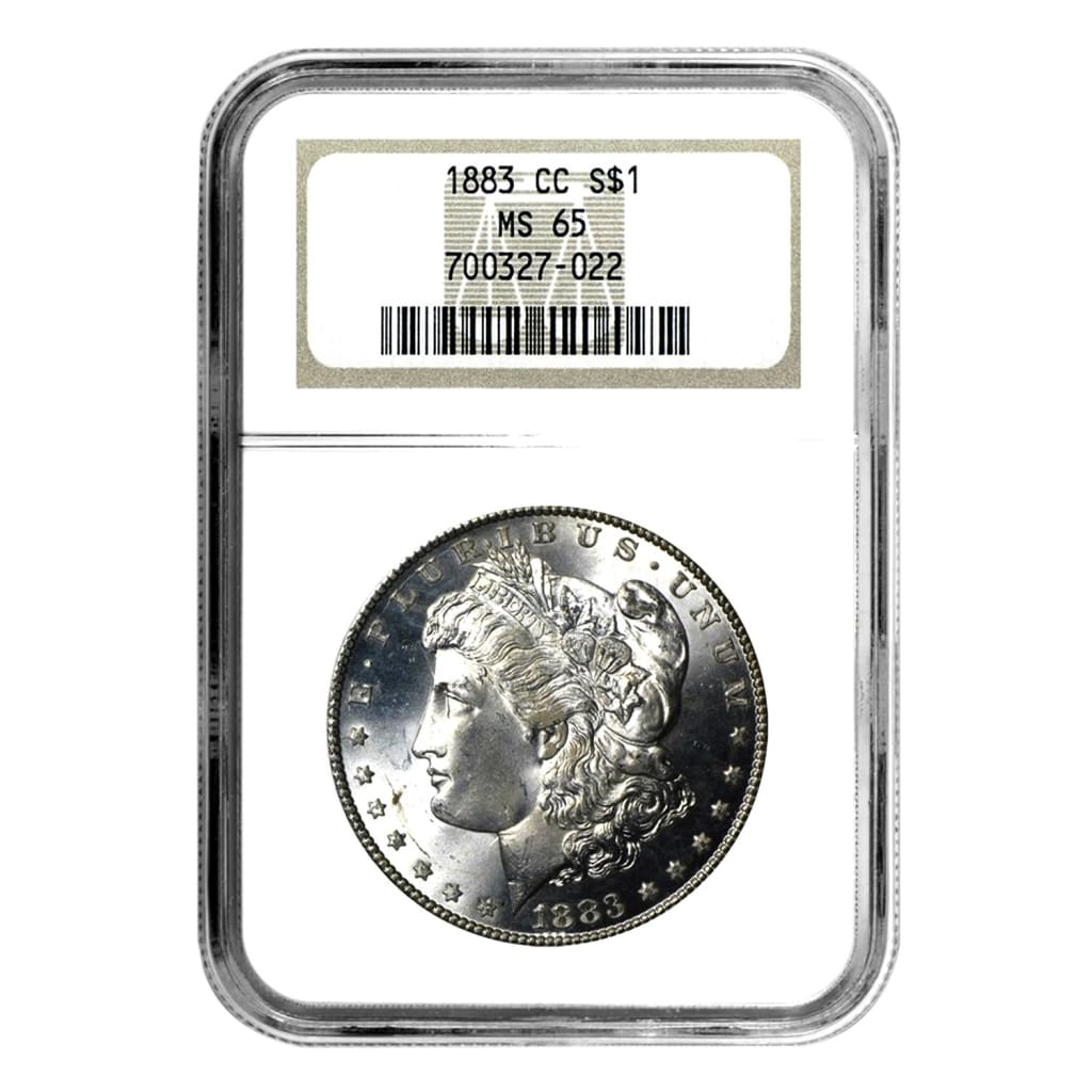 1883-CC Morgan Dollar MS65 NGC
