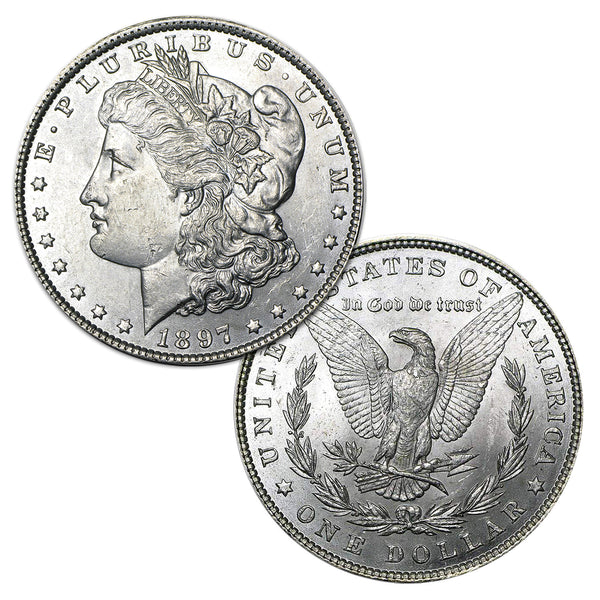 1880 S Morgan Silver Dollar Brilliant Uncirculated – Great