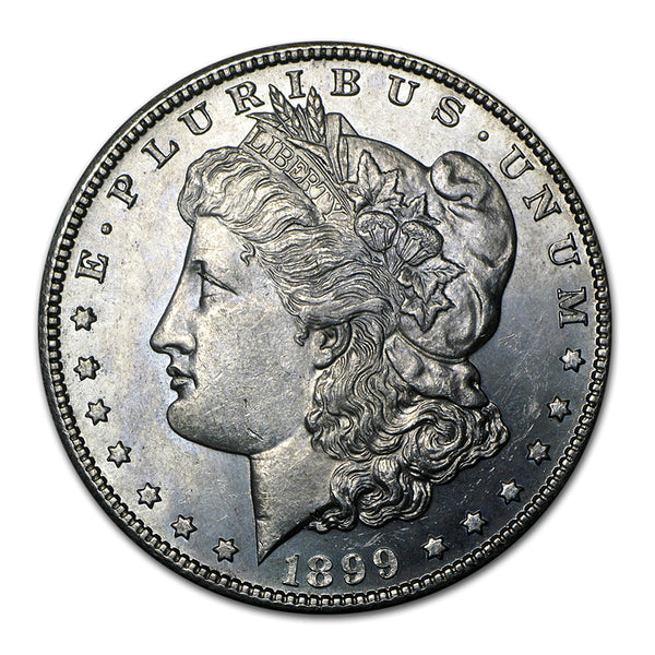 Morgan Silver Dollar 1899 1921 2枚セット 1899 P Morgan Silver Dollar Brilliant Uncirculated BU