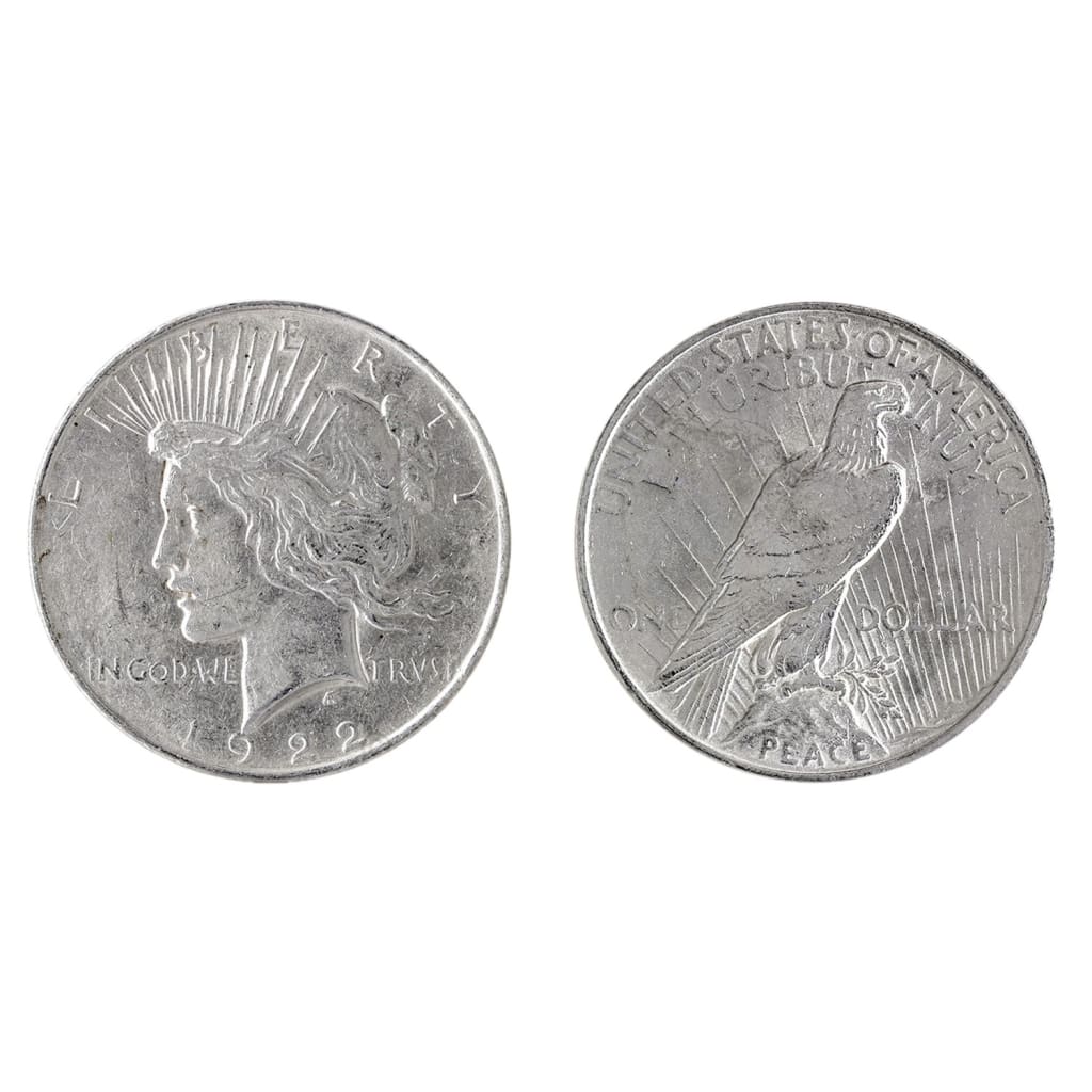 1922-1935 - 90% Silver Peace Dollar Cull