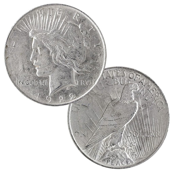 1922-1935 - 90% Silver Peace Dollar Cull | Great American Coin Company