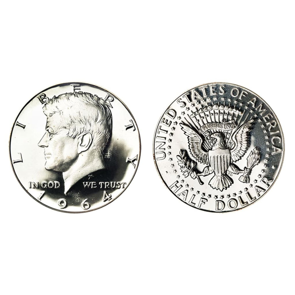 Moneta Commemorativa Colorata Cardinale Bird E JFK Kennedy Mezzo Dollaro Usa Collezione Numismatica - Foto 13