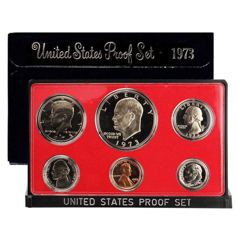 1973 Proof Set - 6 Coin Set