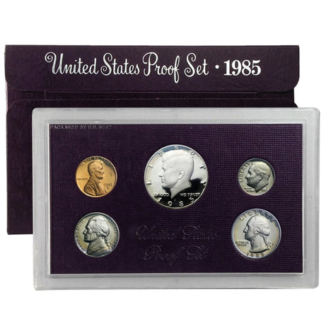 1985 Proof Set - 5 Coin Set