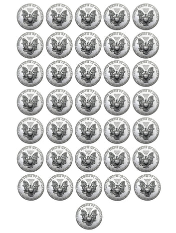 1986-2023 $1 American Silver Eagles Brilliant Uncirculated Complete Set