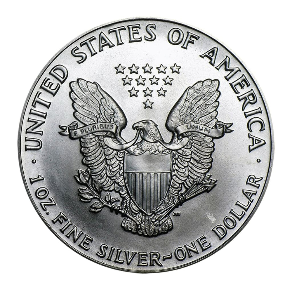 1987 $1 American Silver Eagle - .999 Fine Silver 1 Troy Ounce