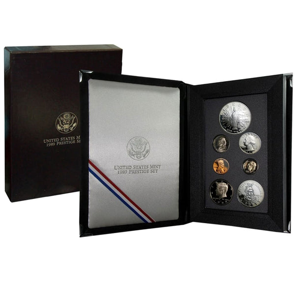 1989年 米国造幣局 プレステージセット 記念硬貨セット 1989-us-mint-prestige-set-