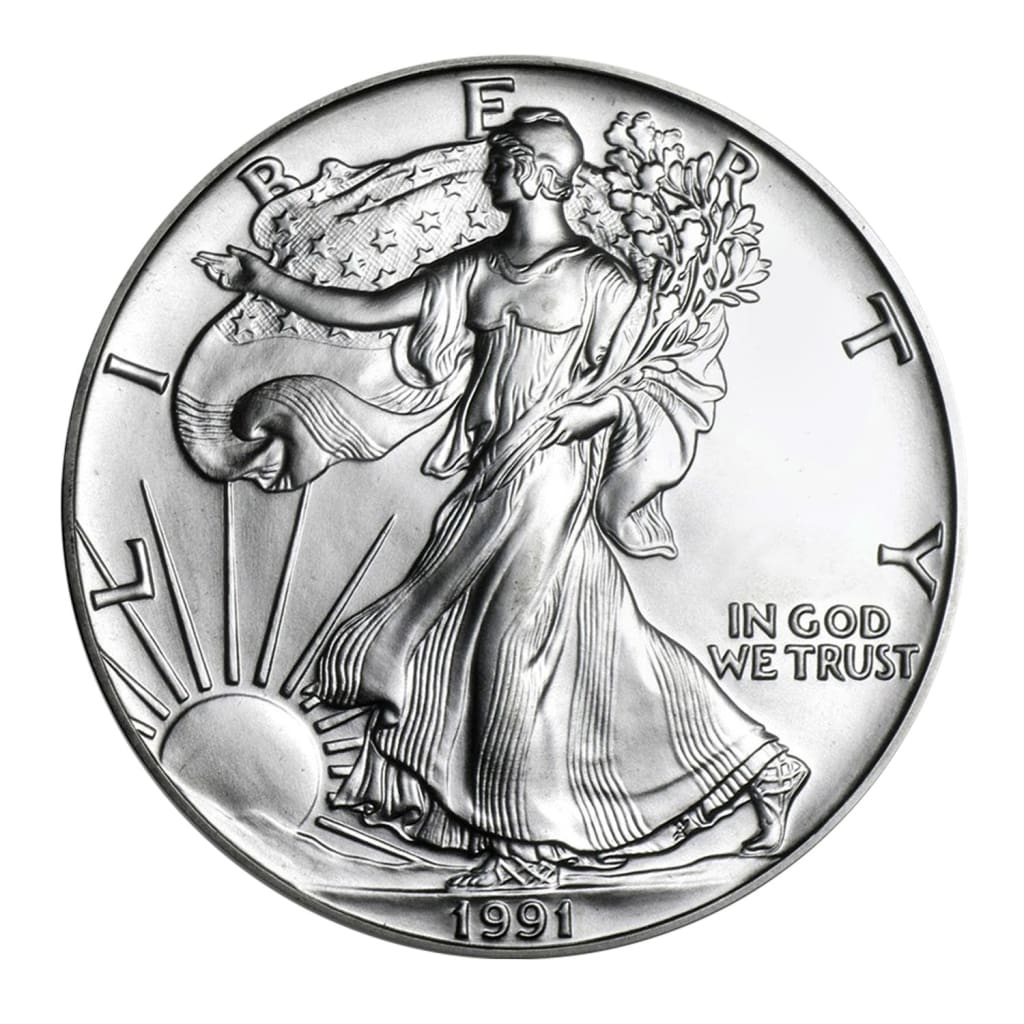 1991 $1 American Silver Eagle - Brilliant Uncirculated