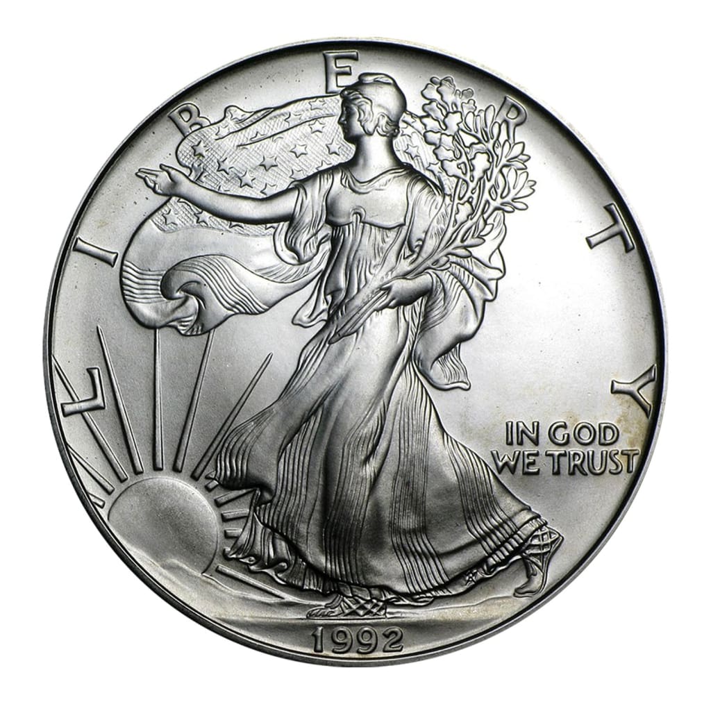 1992 $1 American Silver Eagle - Brilliant Uncirculated