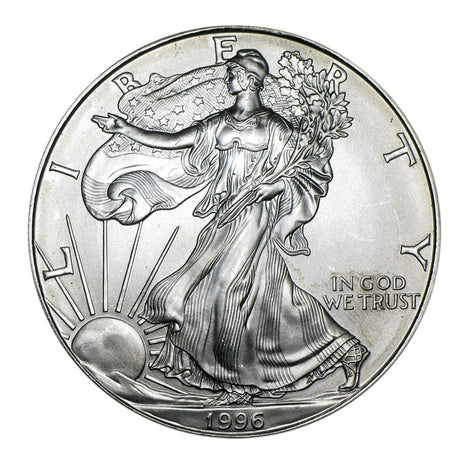 1996 $1 American Silver Eagle - Brilliant Uncirculated
