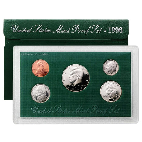 1996 Proof Set - 5 Coin Set