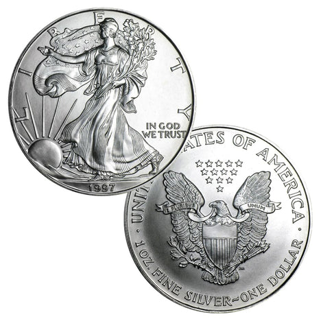 1997 $1 American Silver Eagle - Brilliant Uncirculated