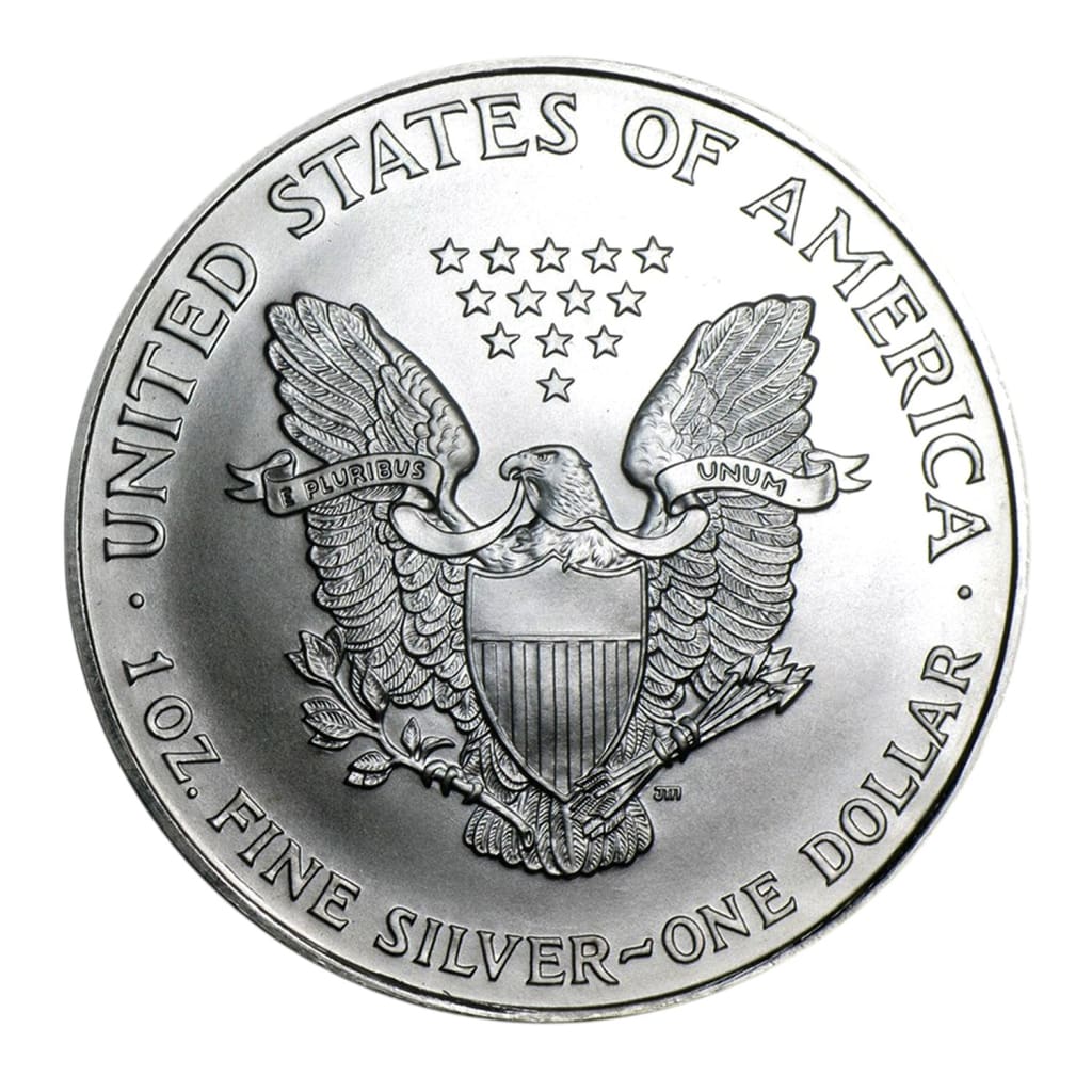 1997 $1 American Silver Eagle BU In US Mint Gift Box